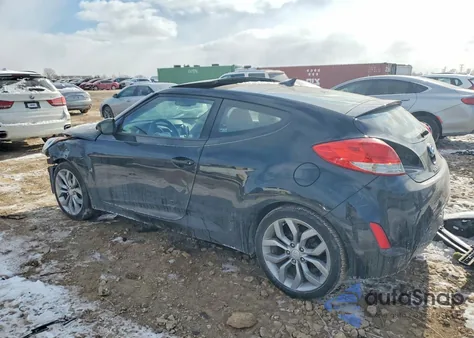 2012 Hyundai Veloster z USA, uszkodzony, nr VIN KMHTC6AD6CU028807